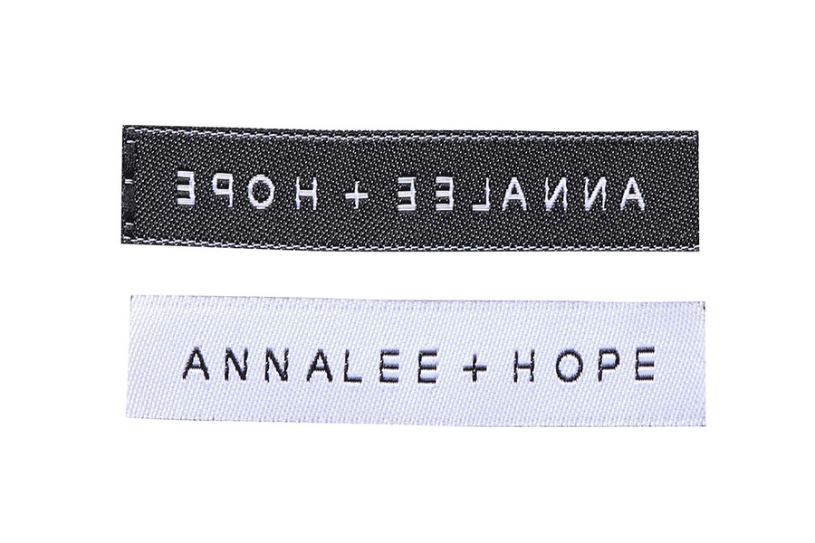 Etiquetas de coser impresas personalizadas