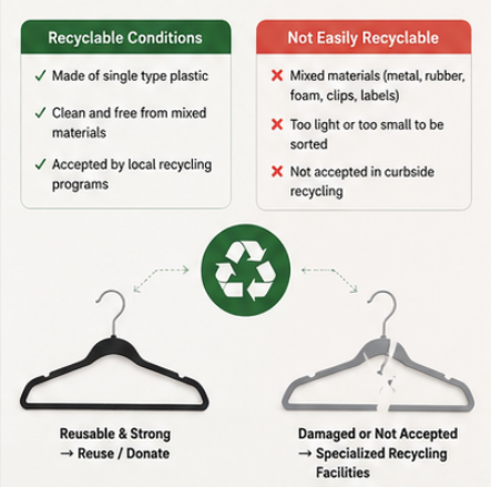 Are Plastic Clothes Hangers Recyclable?