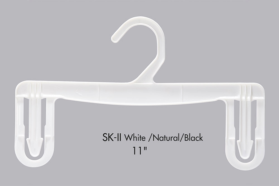 White Plastic Pant Hangers