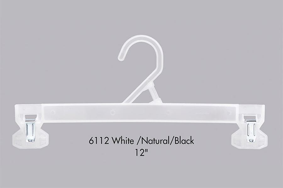 Plastic Pant Hangers With Clamp