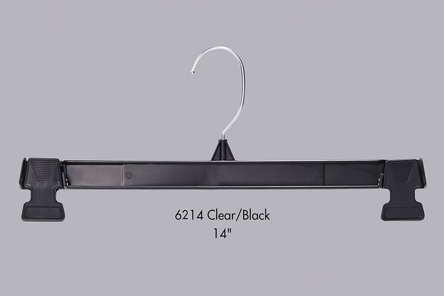 Plastic Black Trouser Hangers
