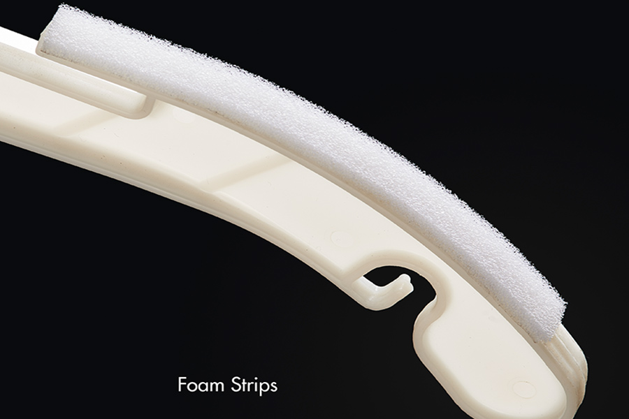 Hanger with Foam Strip