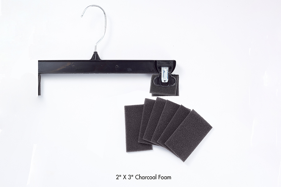 Hanger with Charcoal Foam