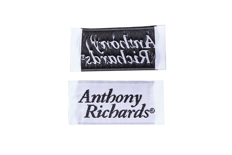 End Fold Woven Label