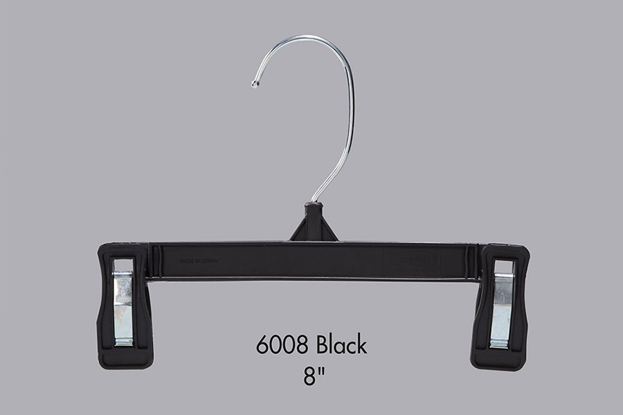 Plastic Black Skirt Hangers