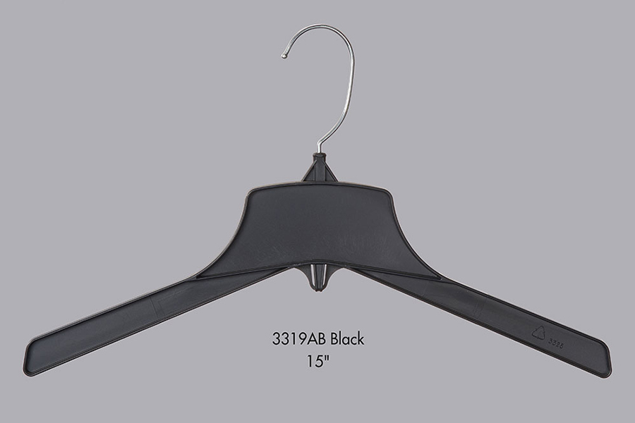 Black Plastic Suit Hangers for Children