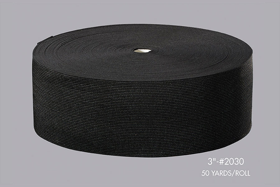 3”Black Elastic