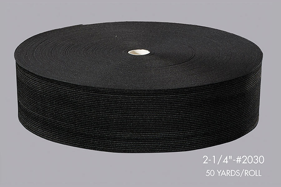 2¼”Elastic (Black/White)